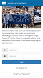 Mobile Screenshot of members.actorsequity.org